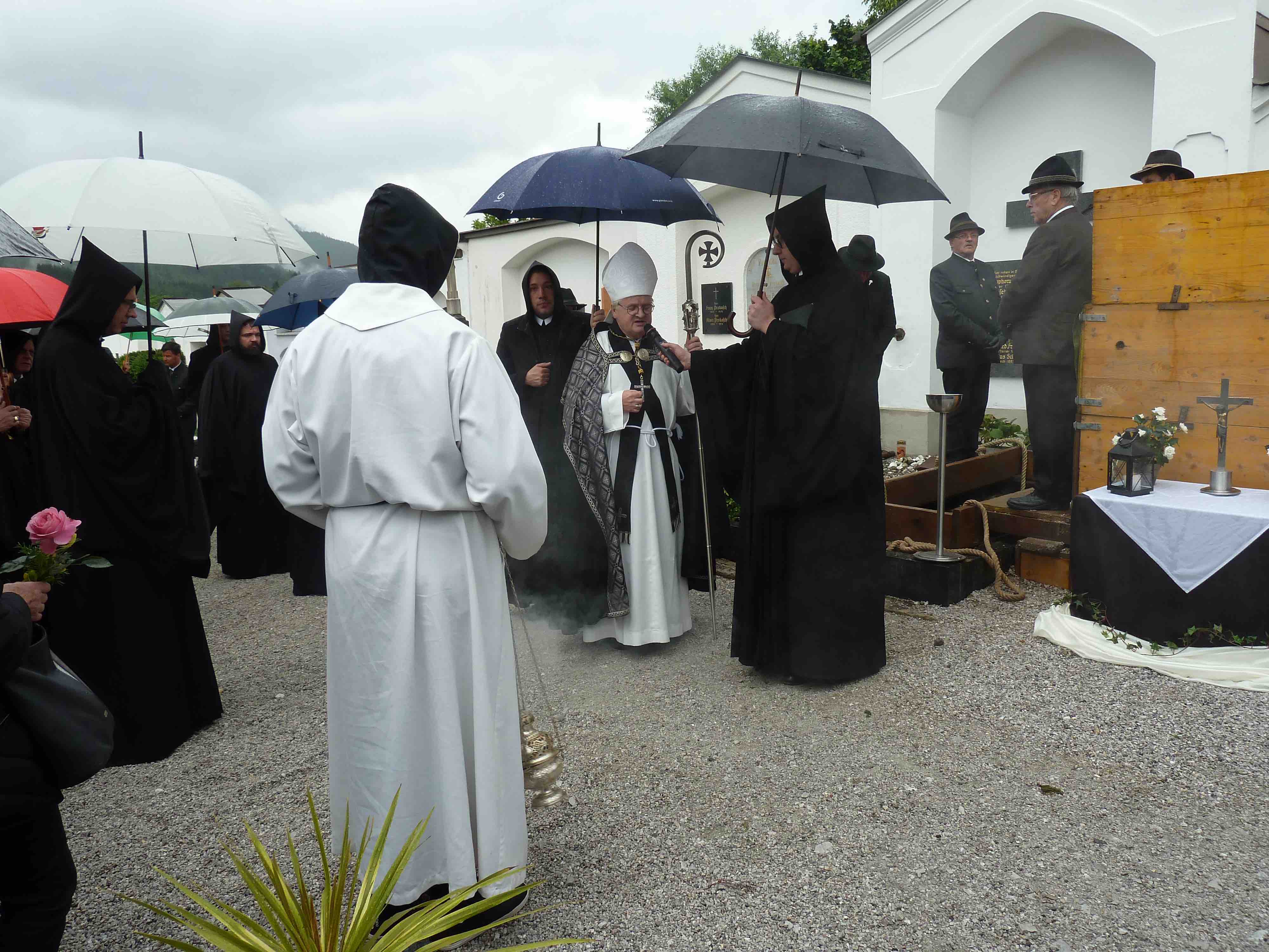 Begräbnis Pater Josef / Familie Erich Wagner