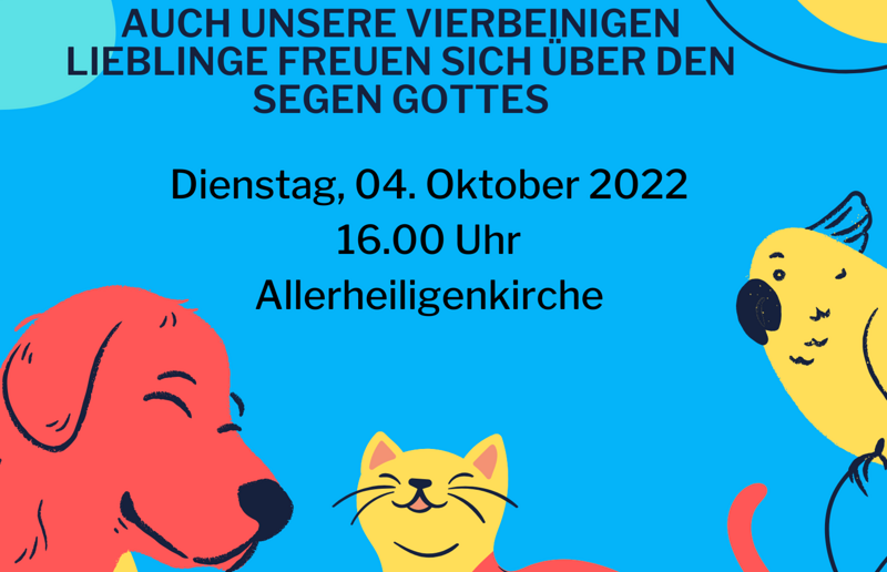 Tiersegnung 2022