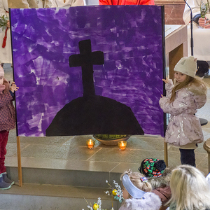 Palmweihe wird zu einem lebendigen Gottesdienst.