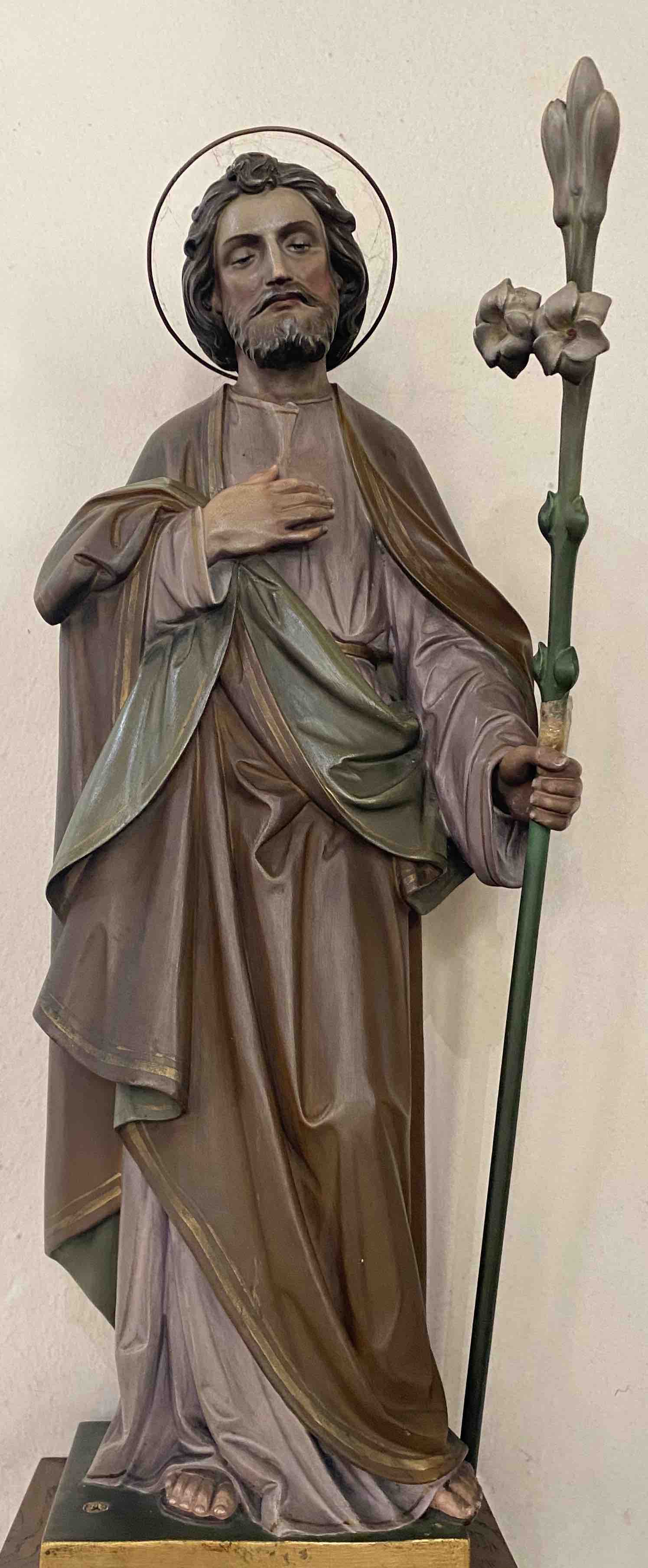 Heiliger Josef im Seelsorgeraum Eisenwurzen / Pater Ulrich Diel OSB Josefsstatue in Unterlaussa